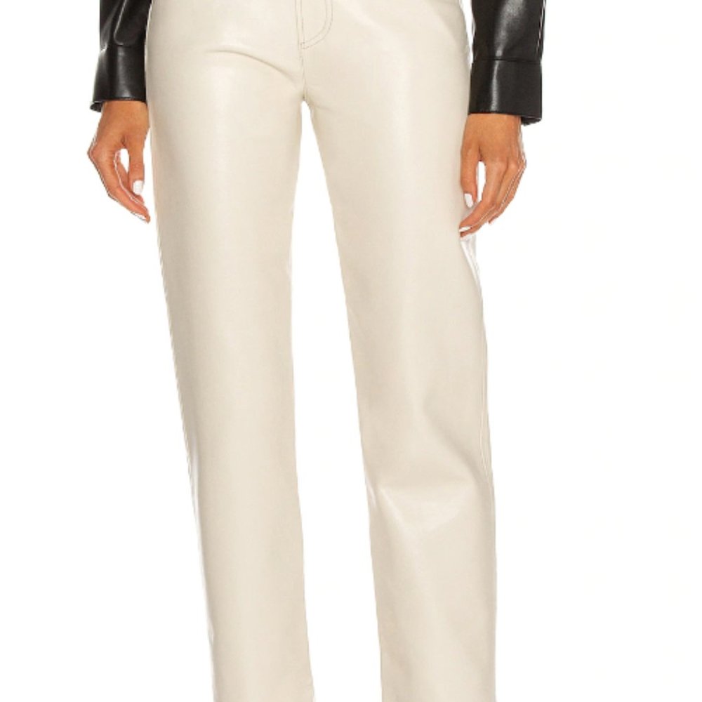 Agolde Recycled Leather 90's Pinch Waist